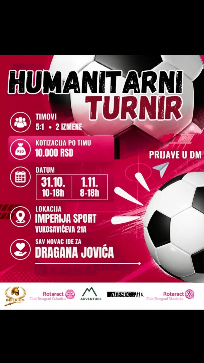 Humanitarni futsal za Dragana